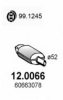 ASSO 12.0066 Catalytic Converter